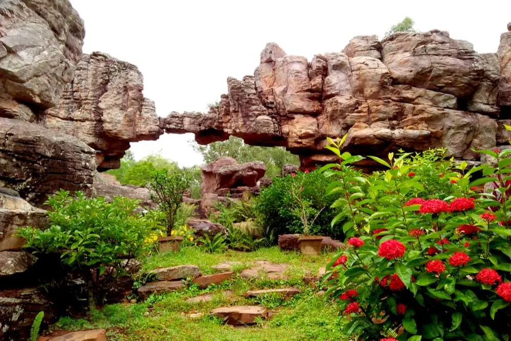 Silathoranam natural rock arch, Tirumala
