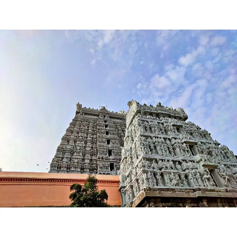 The Arunachaleswarar temple at Tiruvannamalai
