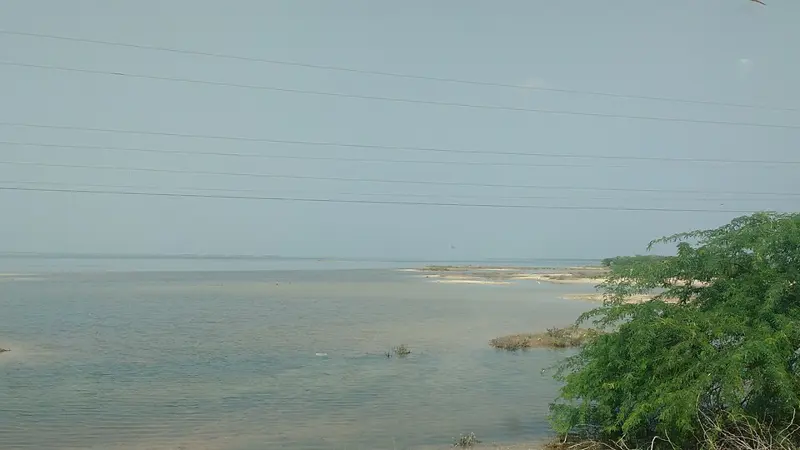 Pulicat Lake coastal lagoon landscape