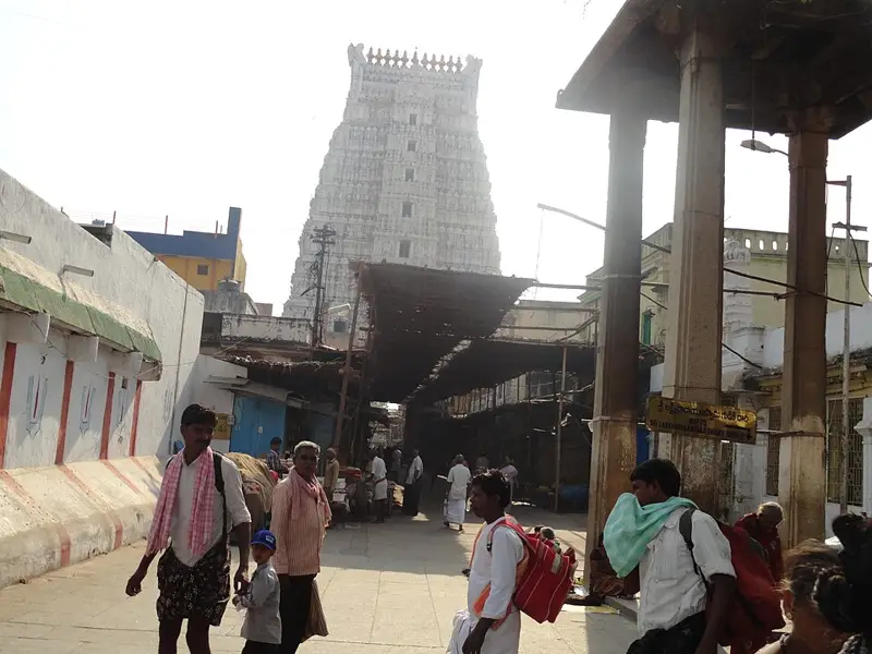 Main gopuram of the Govindarajaswami temple in Tirupati