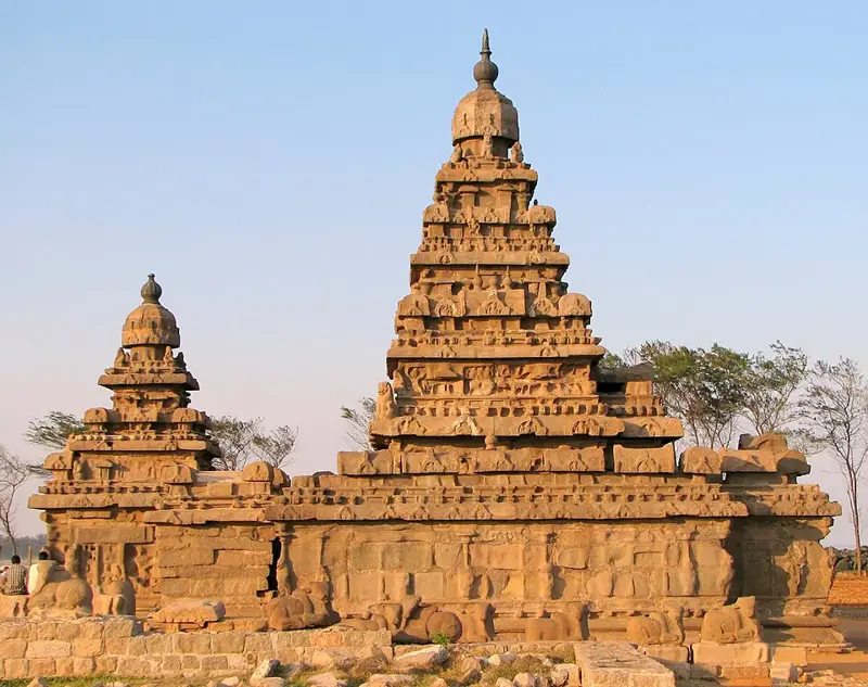 The Shore Temple at Mahabalipuram