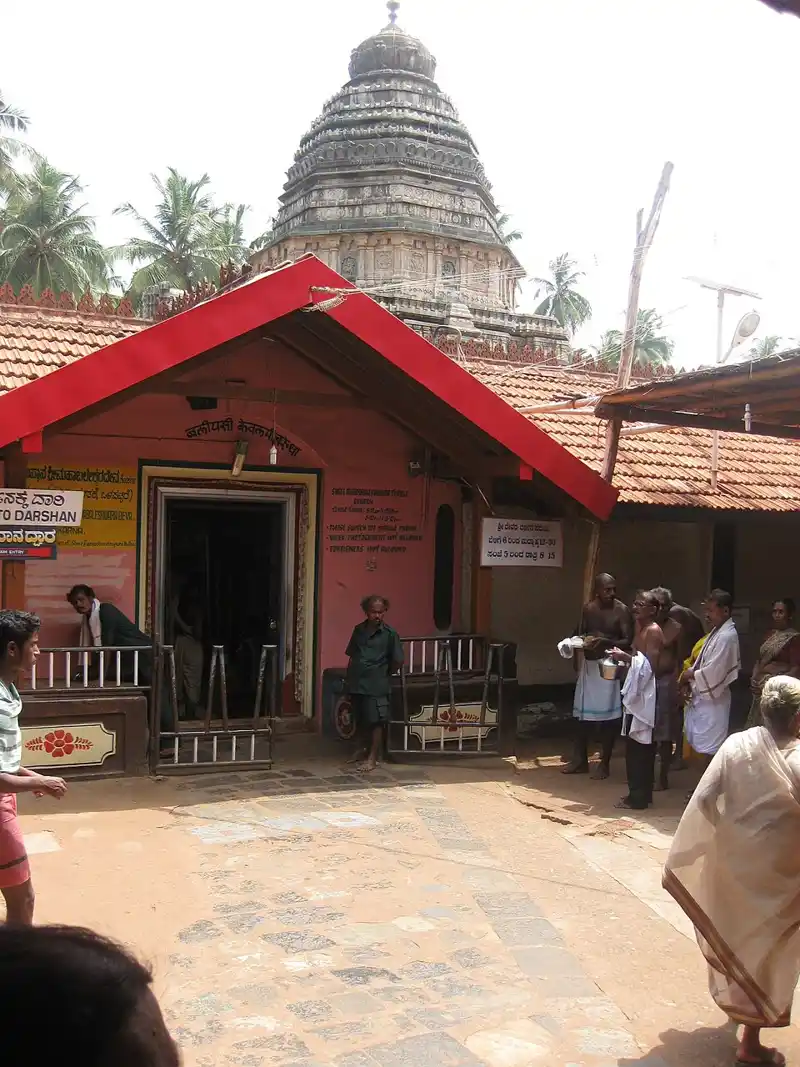 Main entrance of the Mahabaleshwar temple at Gokarna