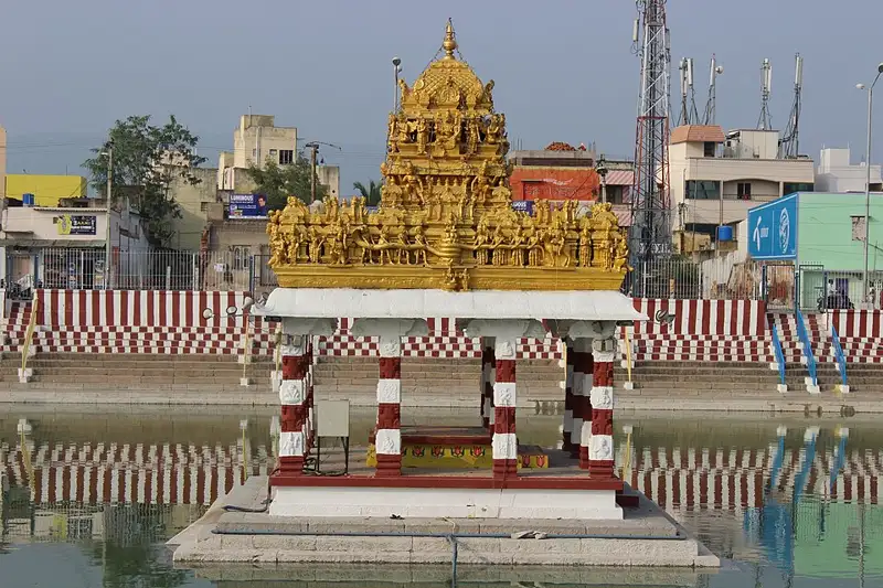 Temple at Tiruchanur near Tirupati, a stop on the one day circuit