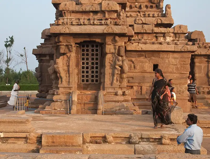 The Shore Temple at Mahabalipuram