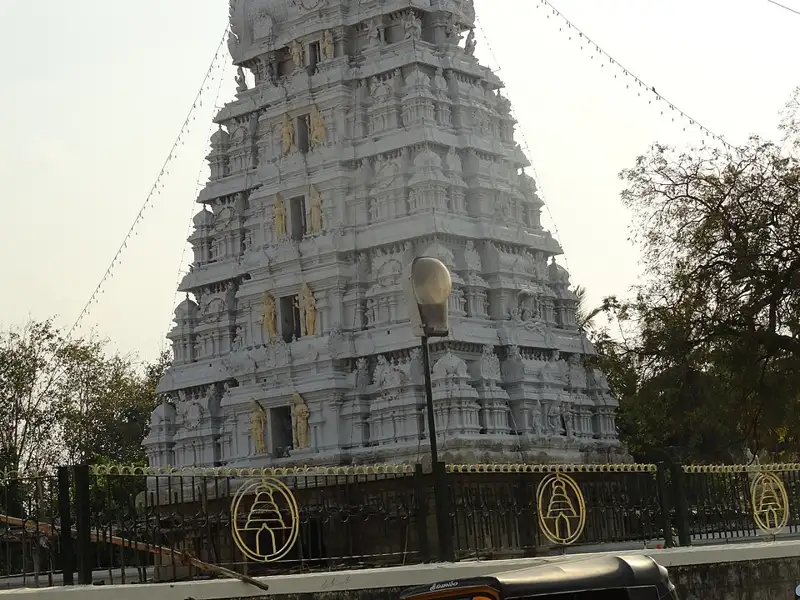 Gopuram of the Kalyana Venkateswara temple at Sreenivasa Mangapuram