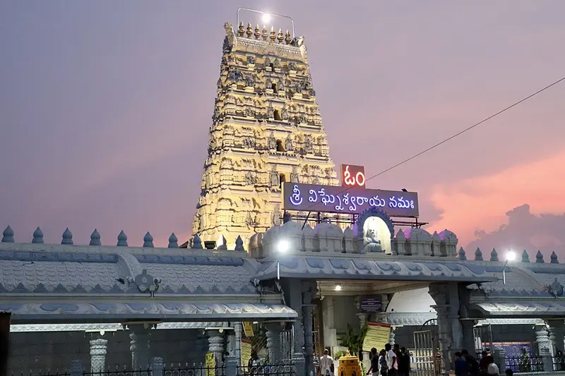 Gopuram of the Kanipakam Vinayaka temple