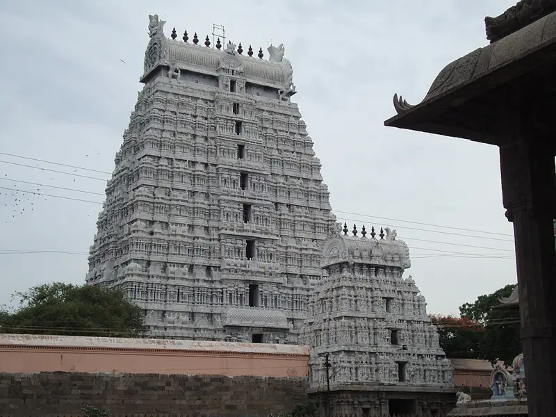 Gopuram of the Arunachaleswarar temple, Tiruvannamalai