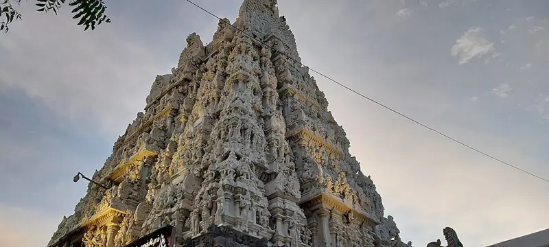 Kamakshi Amman temple complex at Kanchipuram